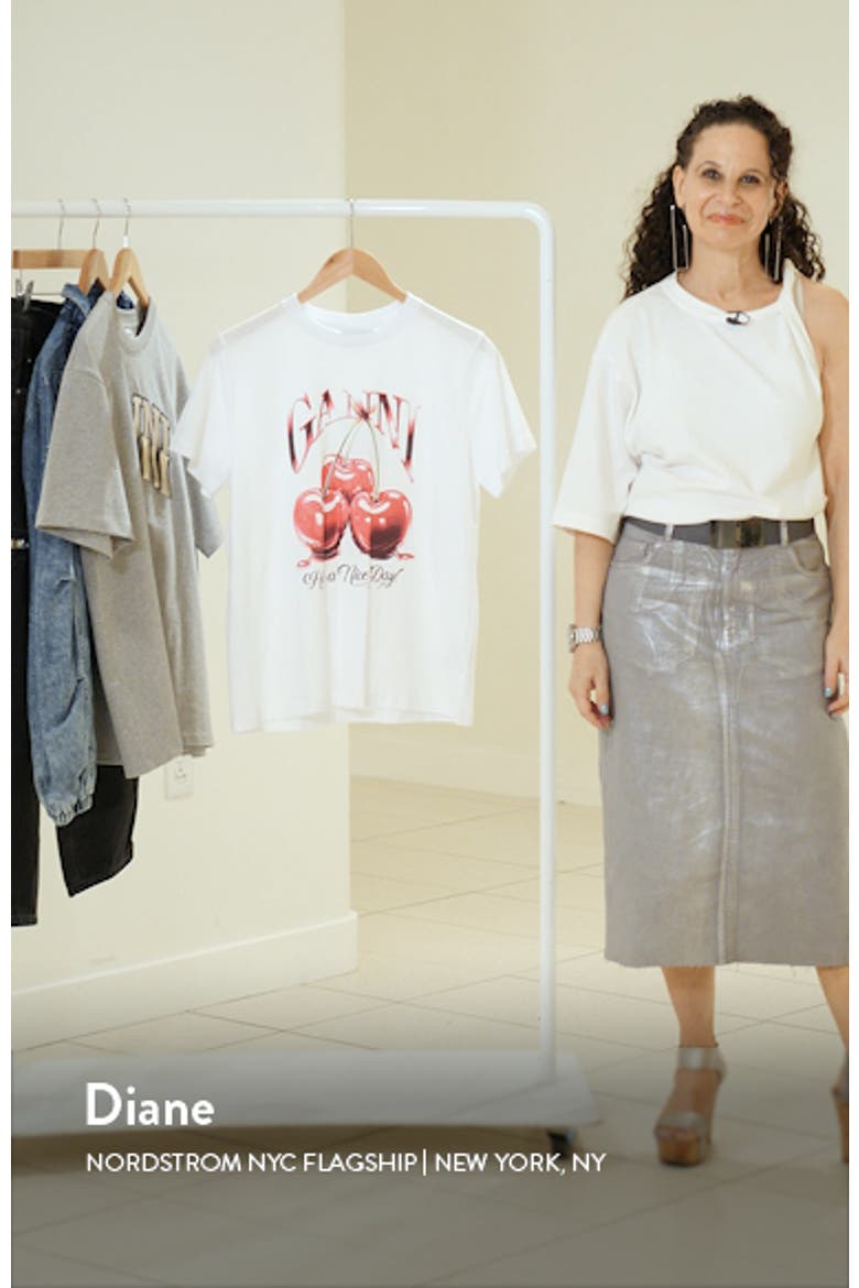Cherry Organic Cotton Graphic T-Shirt video