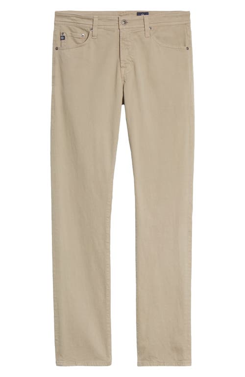 Ag Everett Slim Straight Leg Pants In Green