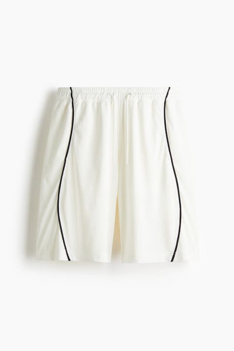Relaxed Fit Mesh Shorts