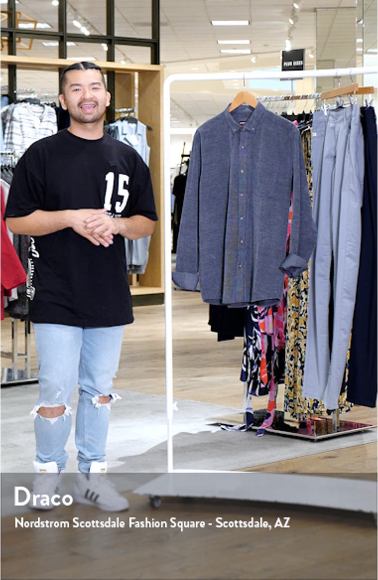 Texture Cotton Button-Down Shirt, sales video thumbnail