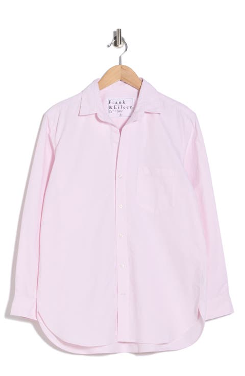 Relaxed Fit Cotton Button-Up Shirt