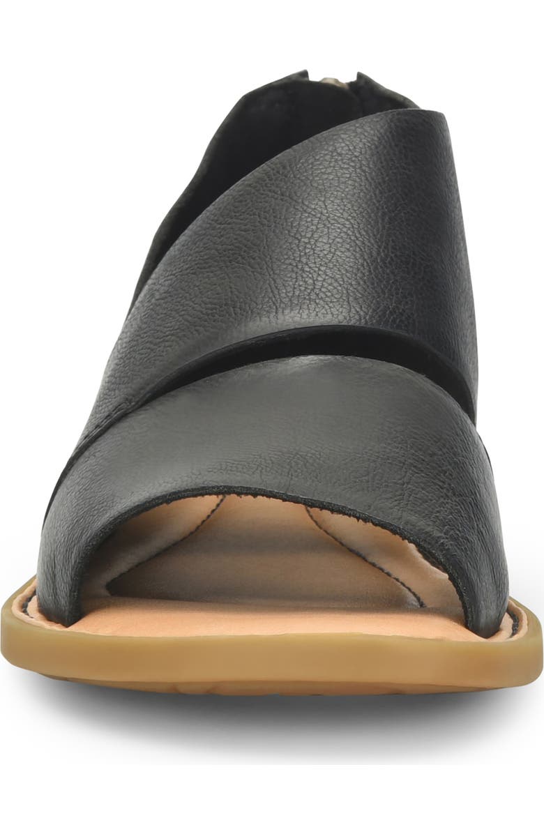 Børn Mila Sandal, Alternate, color, Black Leather