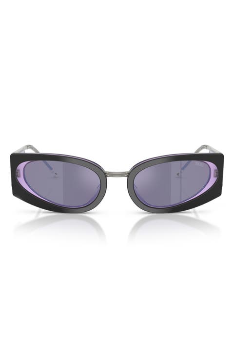 54mm Cat Eye Sunglasses