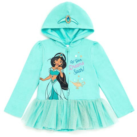 Princess Zip-Up Hooded Sweatshirt