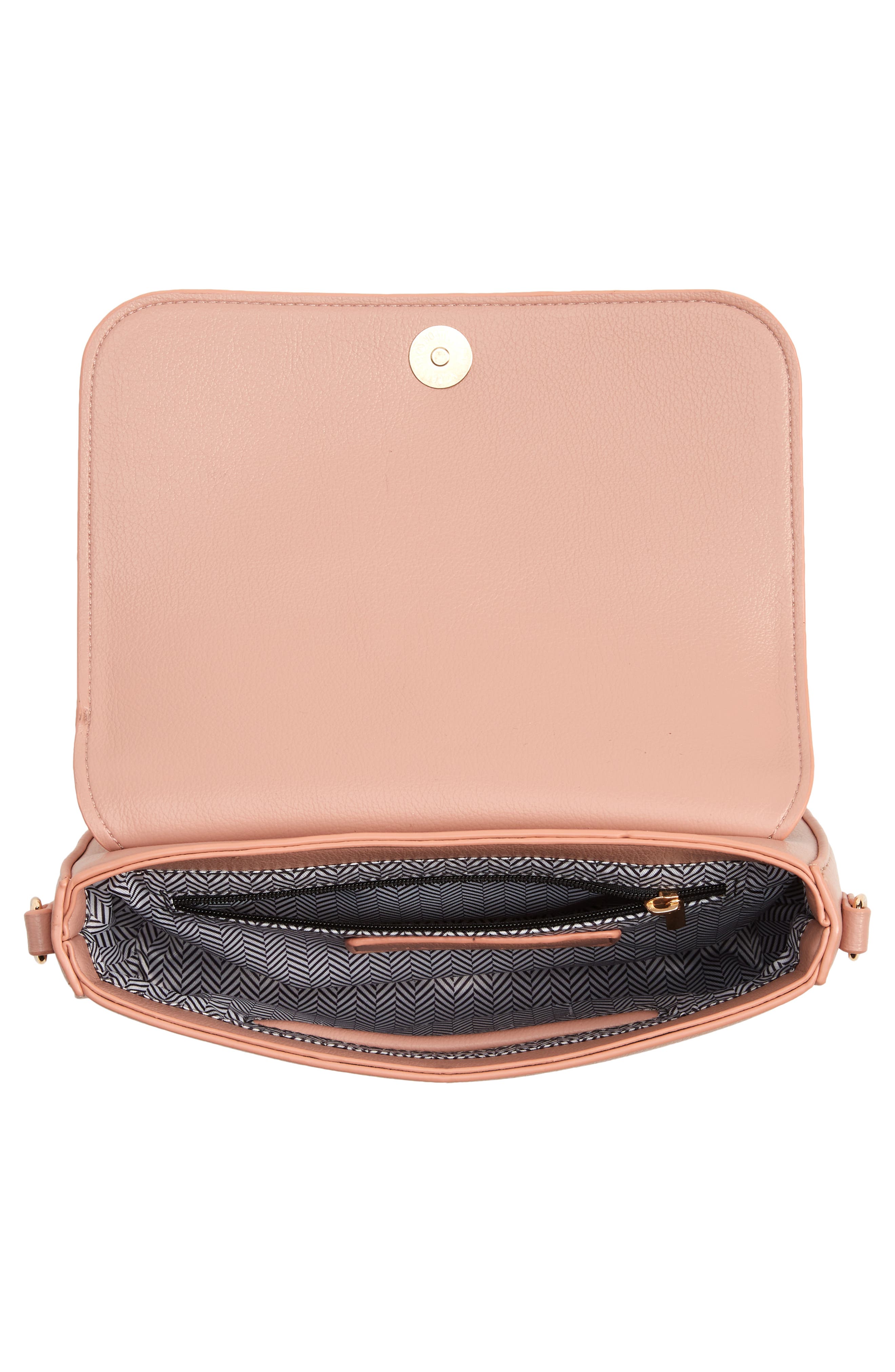 2-Piece Vegan Leather Crossbody Bag, Alternate, color, BLUSH