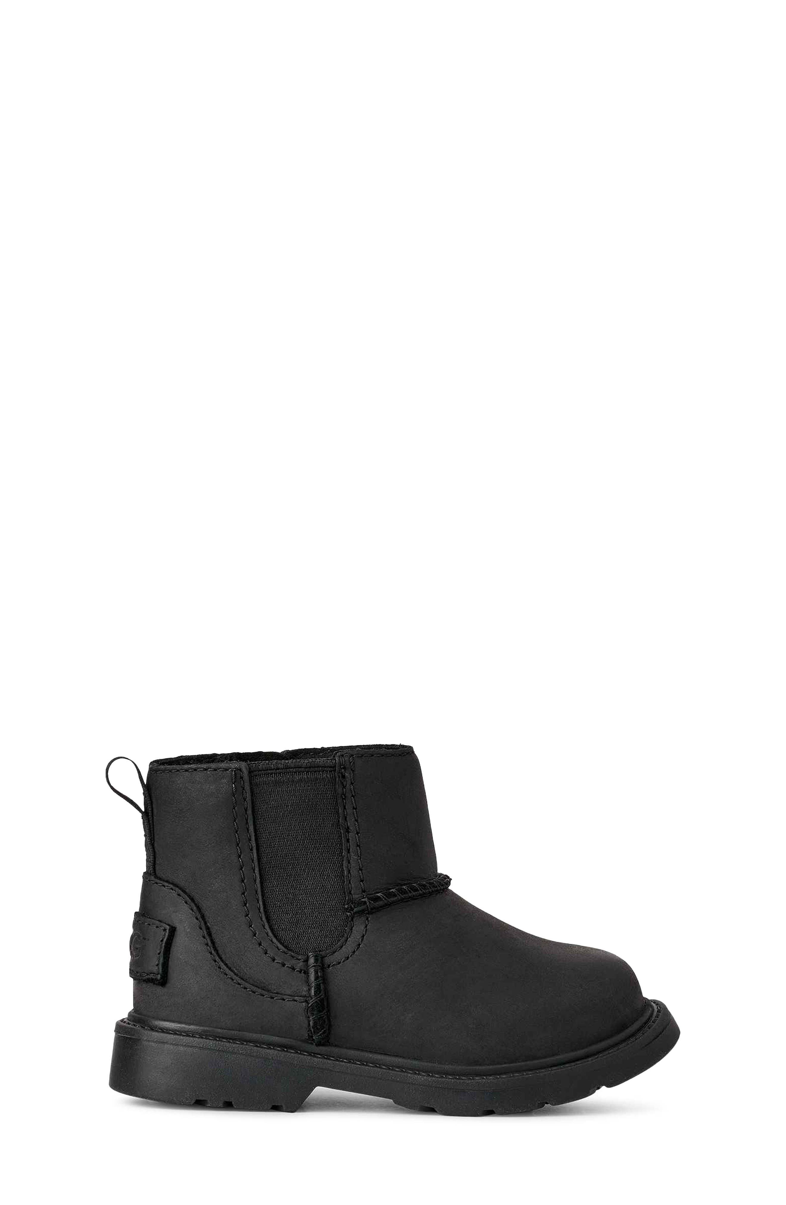 UGG<sup>®</sup> Kids' Perry Waterproof Chelsea Boot, Alternate, color, Black