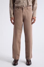 PALMES Coarse Cotton Twill Trousers