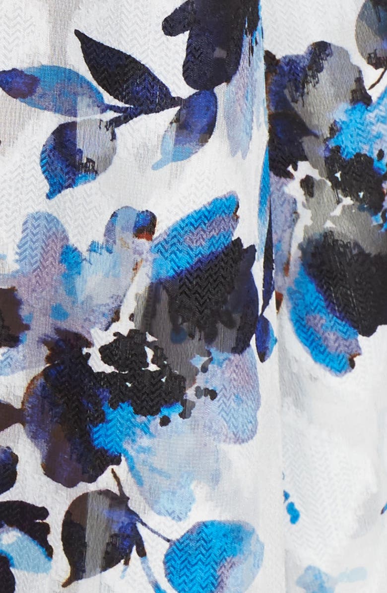 Eliza J Cold Shoulder Maxi Dress, Alternate, color, 