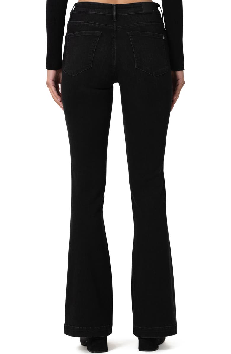 Mavi Jeans Sydney Mid Rise Flare Jeans, Alternate, color, Smoke Brushed Feather Blue