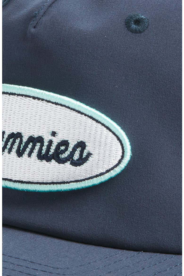 Bloom Snapback Baseball Cap, Alternate, color, NAVY