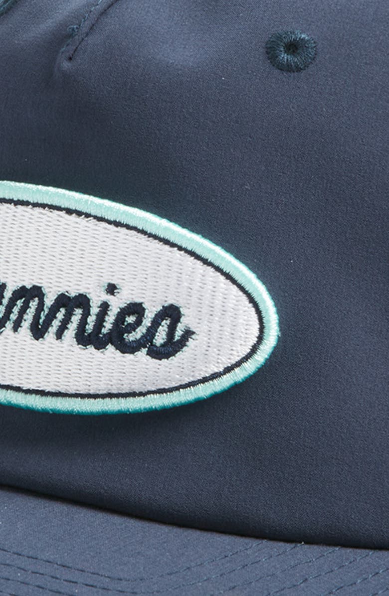 Swannies Bloom Snapback Baseball Cap, Alternate, color, Navy