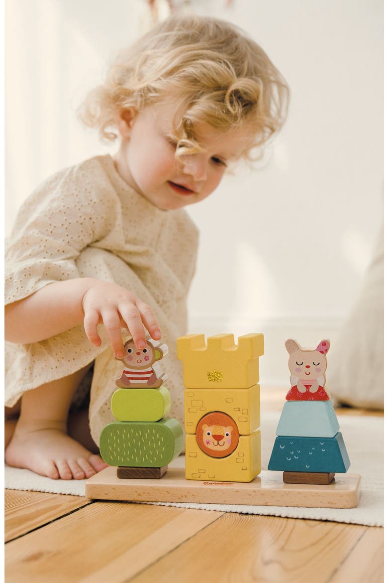 Friends Stacking Toy, Alternate, color, Multi / Yellow