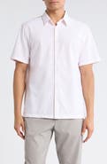 Theory Irving Aster Short Sleeve Button-Up Shirt