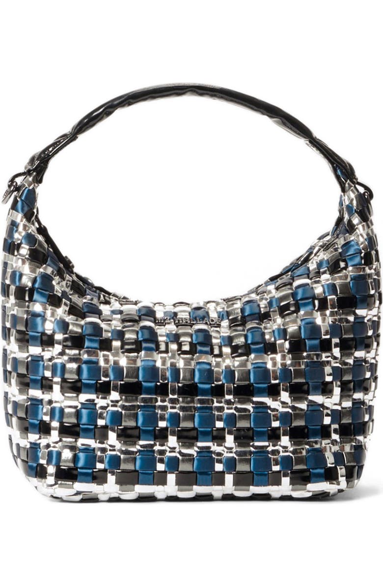 MZ Wallace Mini Woven Nylon Hobo, Main, color,
