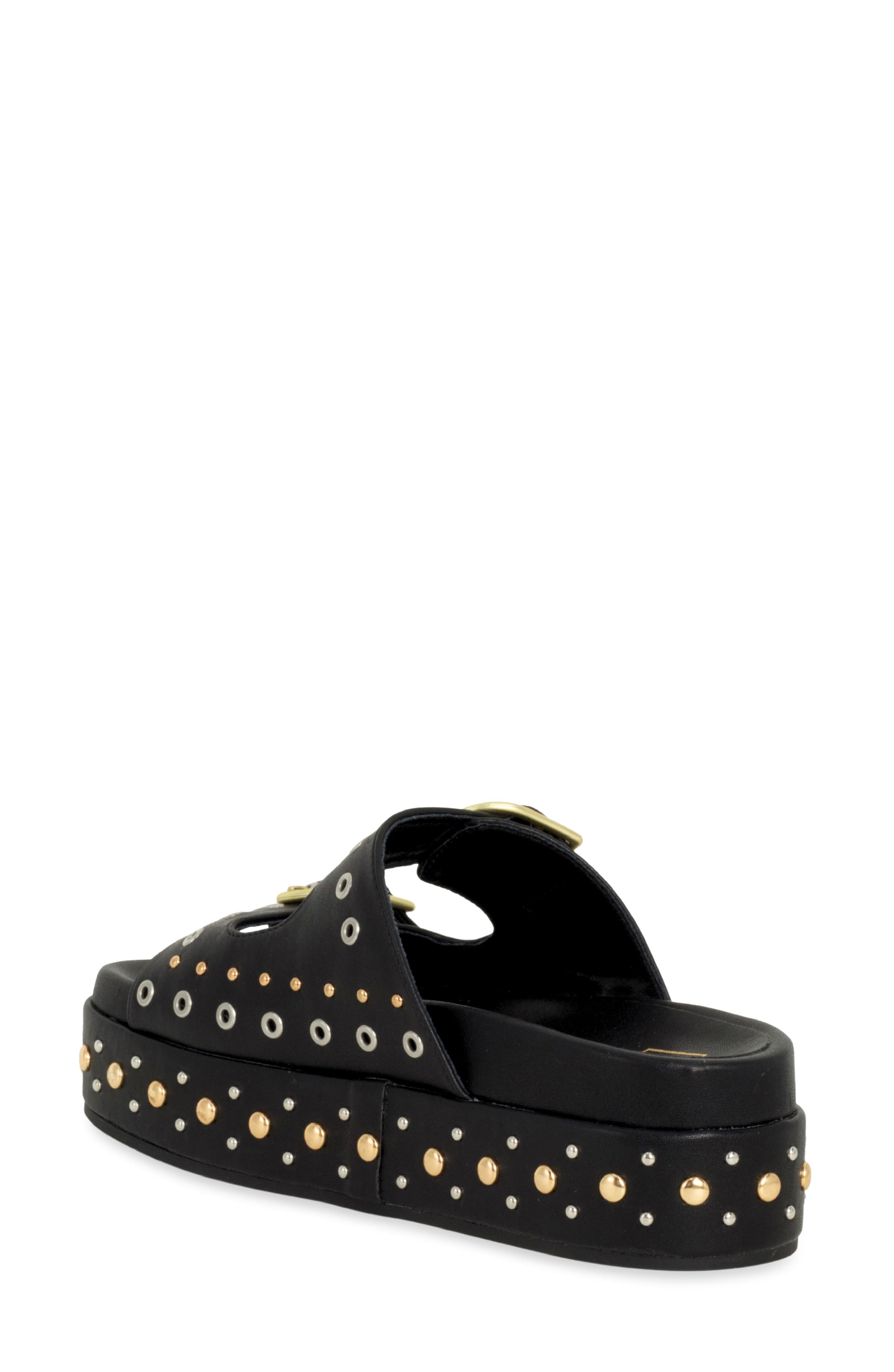 SHUSHOP Irene Platform Slide Sandal, Alternate, color, 