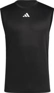 adidas Sleeveless Pregame Graphic T-Shirt