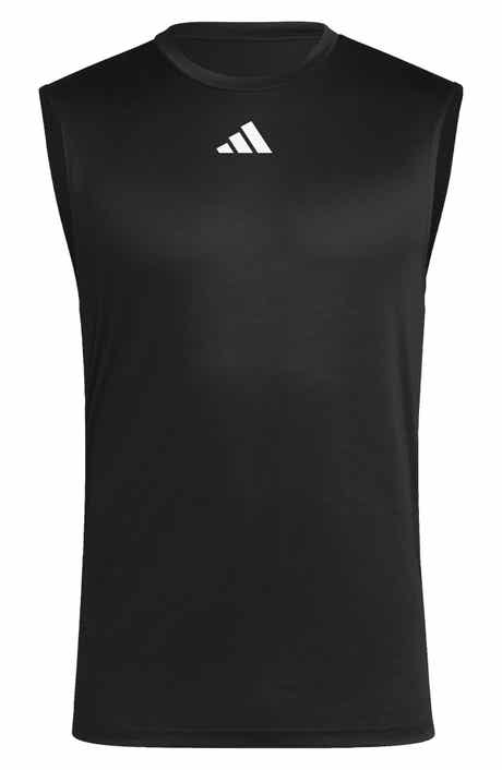 adidas Sleeveless Pregame Graphic T-Shirt