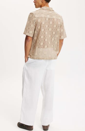 Men's Super Baggy Linen Pant
