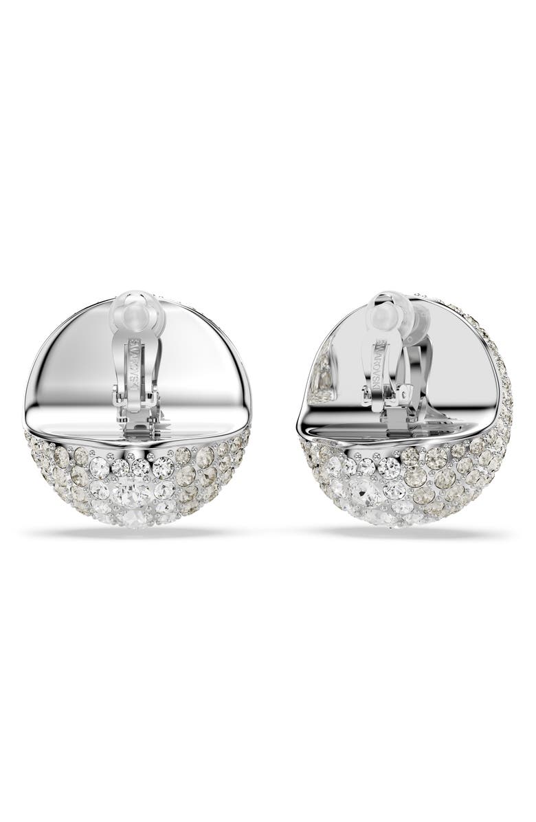 Swarovski Sublima Pavé Crystal Clip-On Earrings, Alternate, color,