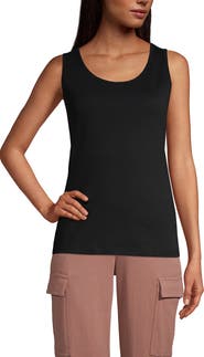 Lands' End Cotton Tank Top