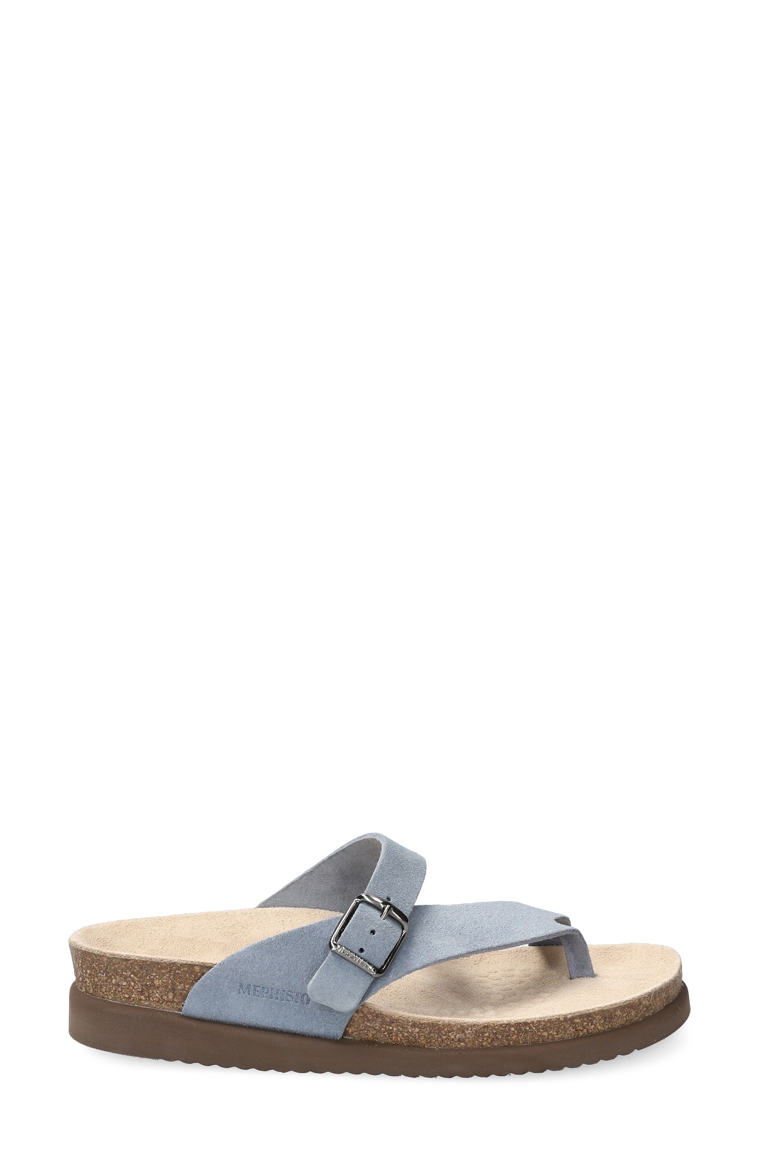 Helen Toe Loop Sandal, Alternate, color, SEA BLUE