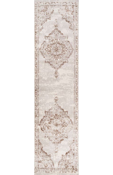 Alhambra Ornate Medallion Modern Area Rug