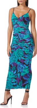 AFRM Lupita Ruched Body-Con Dress