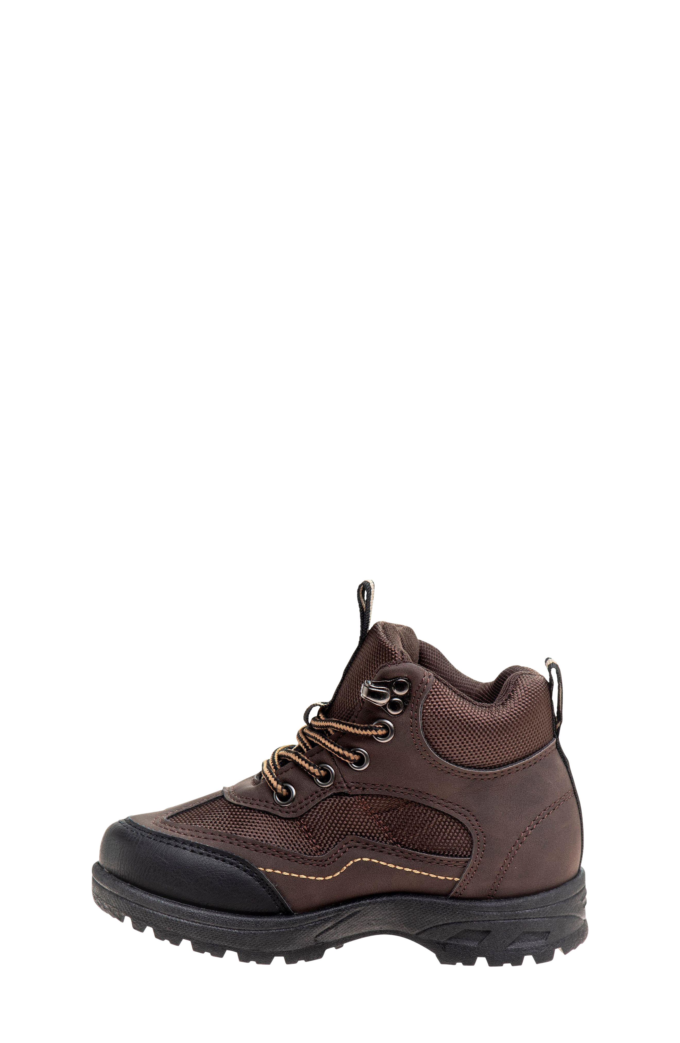 Kids' Hiker Boot, Alternate, color, BROWN/ TAN
