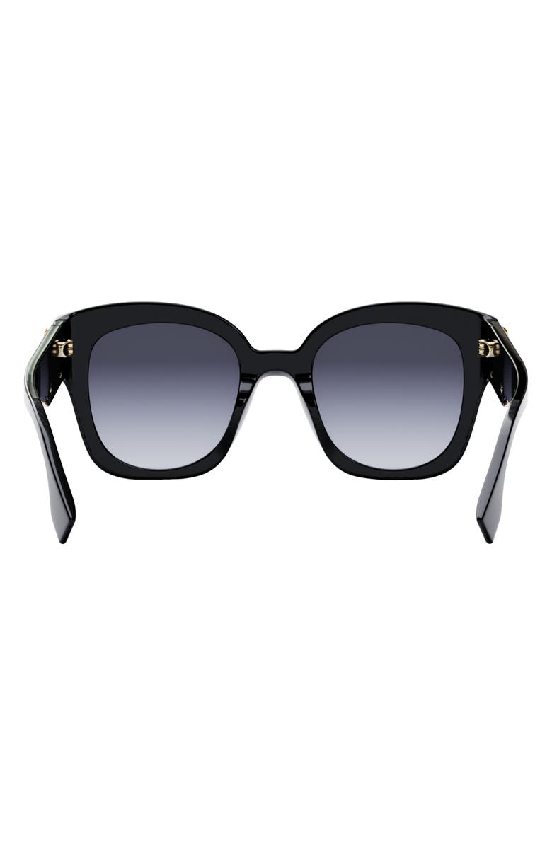 Fendi 'Fendi First 63mm Square Sunglasses, Alternate, color, 