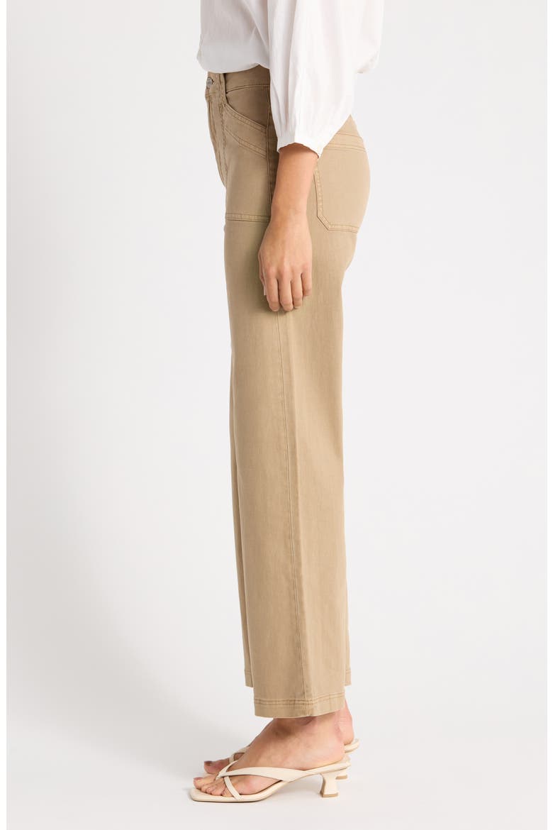Ari High Waist Wide Leg Utility Pants, Alternate, color, VINTAGE BEECHWOOD