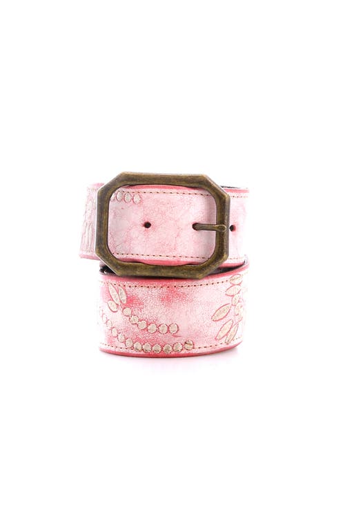 Bed Stu Mohawk Belt In Pink