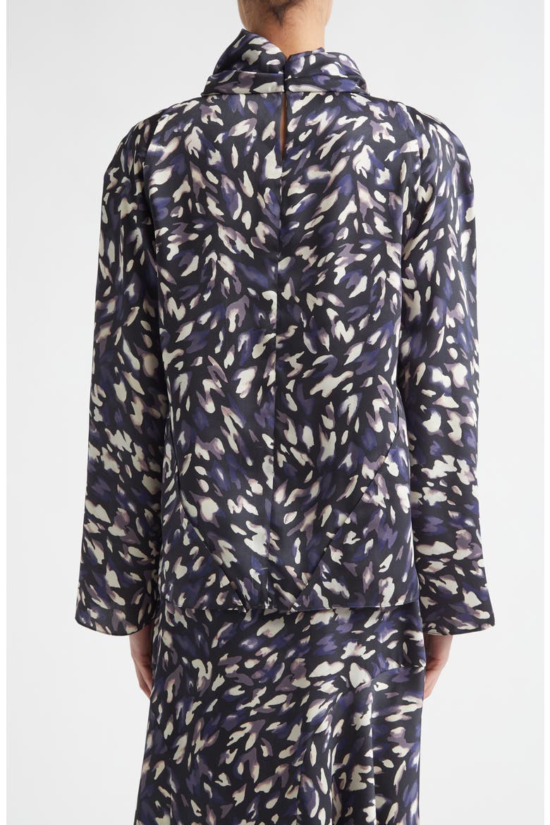 Cara Top, Alternate, color, BLACK ANIMAL