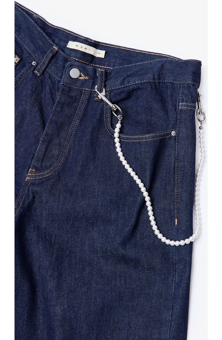 mnml Faux Pearl Wallet Chain, Alternate, color,