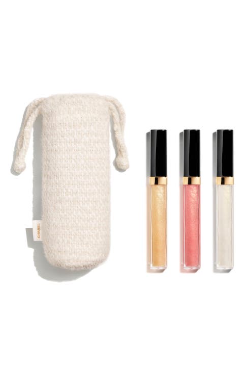 ROUGE COCO HYDRA GLOSS Trio Set of 3 High-Shine Lipglosses