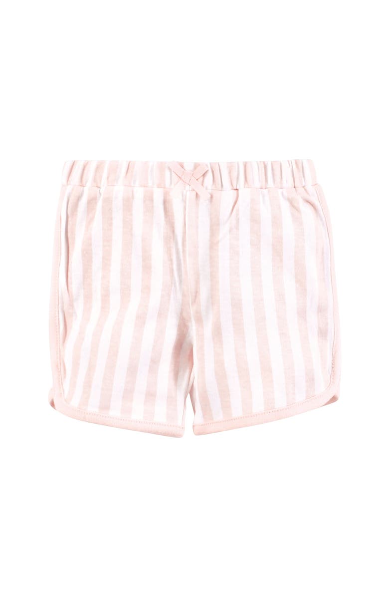 Hudson Baby Everyday Shorts Quartet, Alternate, color, Ice Cream And Popsicles