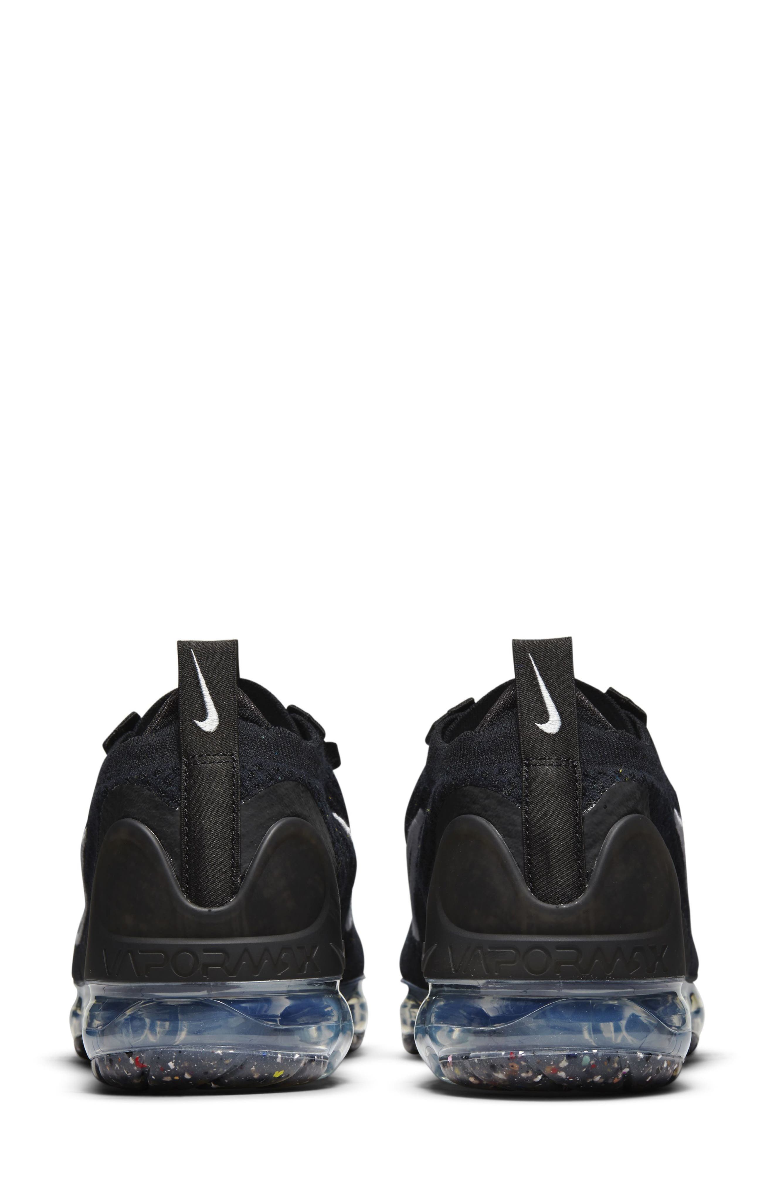 Nike Air VaporMax 2021 FK Sneaker, Alternate, color, Black/ White/ Silver