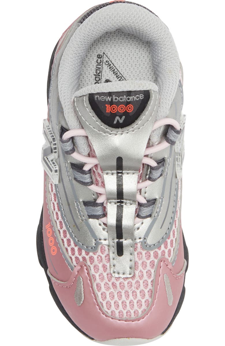 New Balance Kids' 1000 Sneaker, Alternate, color, Pink Taffy/ Silver Metallic