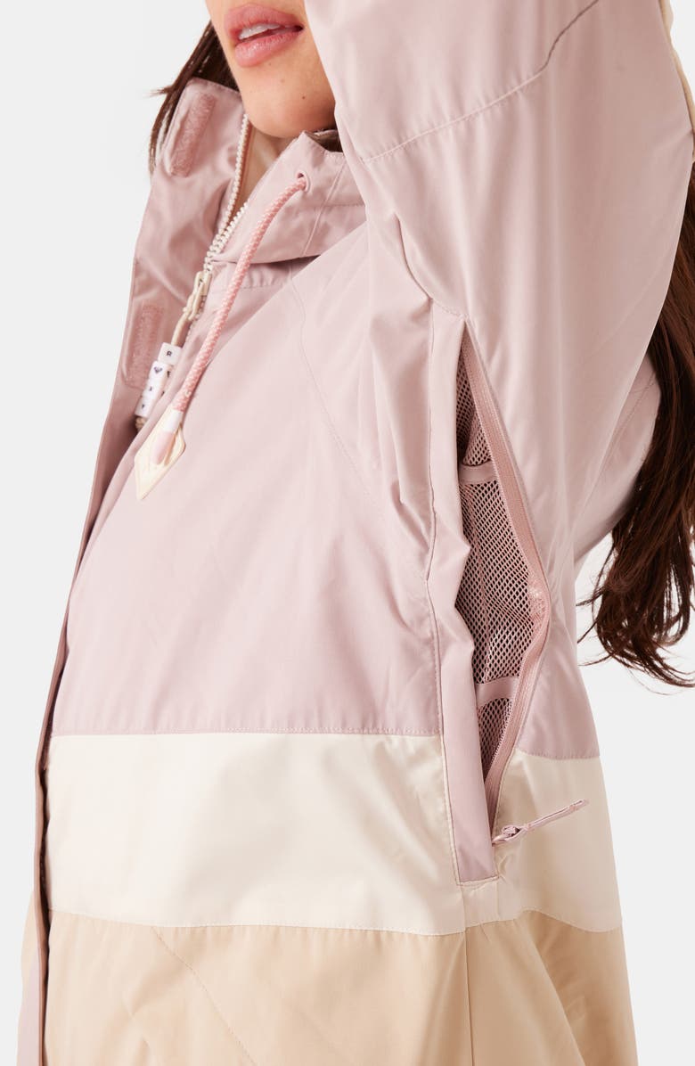 Roxy Highridge Snow Jacket, Alternate, color, Rose Combo