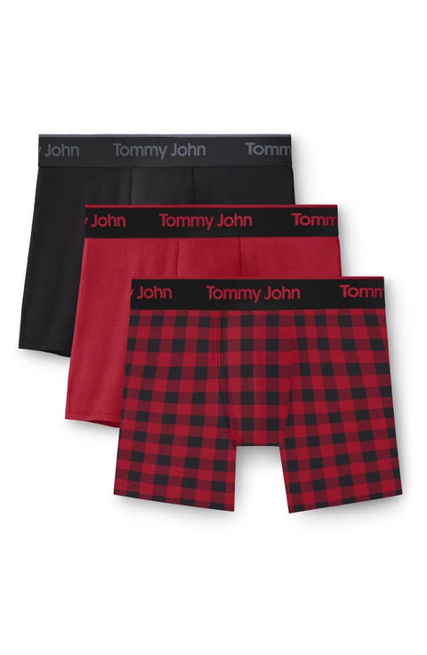 3-Pack Second Skin 6-Inch Stretch Modal Boxer Briefs