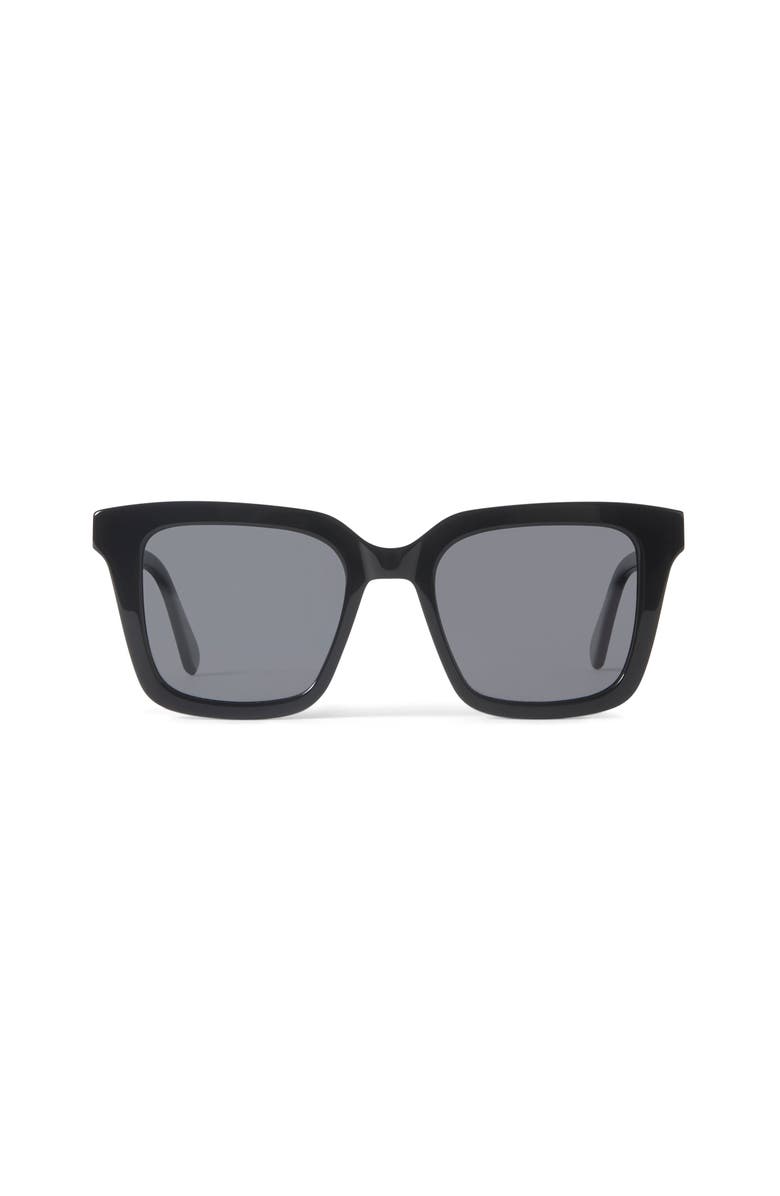 French Kiwis Eyewear Jolie Sunglasses, Main, color, Black