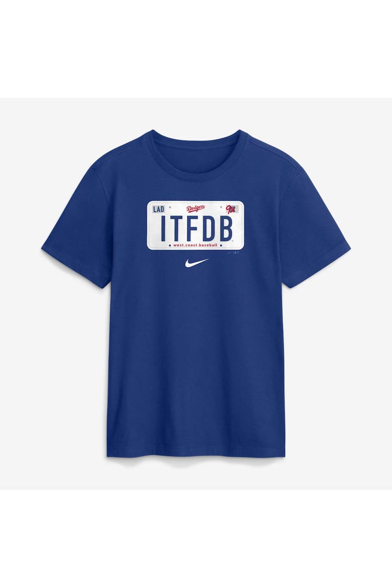 Men's Nike  Royal Los Angeles Dodgers Local T-Shirt, Main, color, Royal