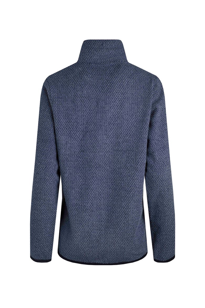 Odina 1/4 Zip Zig Zag Fleece, Alternate, color, Dark Blue