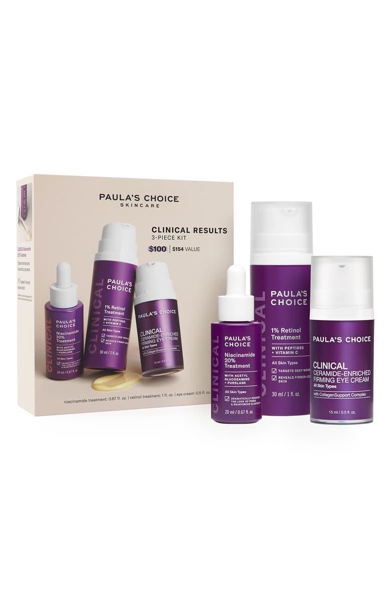 Paula's Choice Clinical Results Set (Nordstrom Exclusive) USD $154 Value, Main, color,