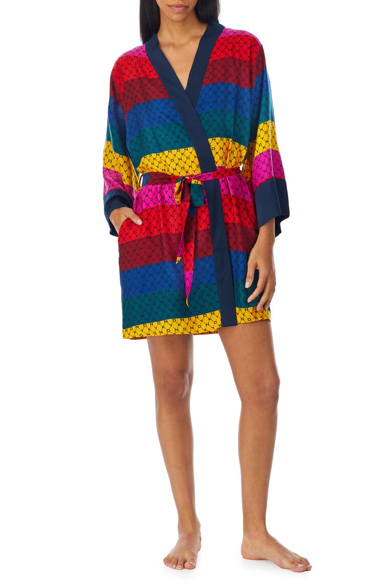 Short Robe, Main, color, MULTI STRIPE