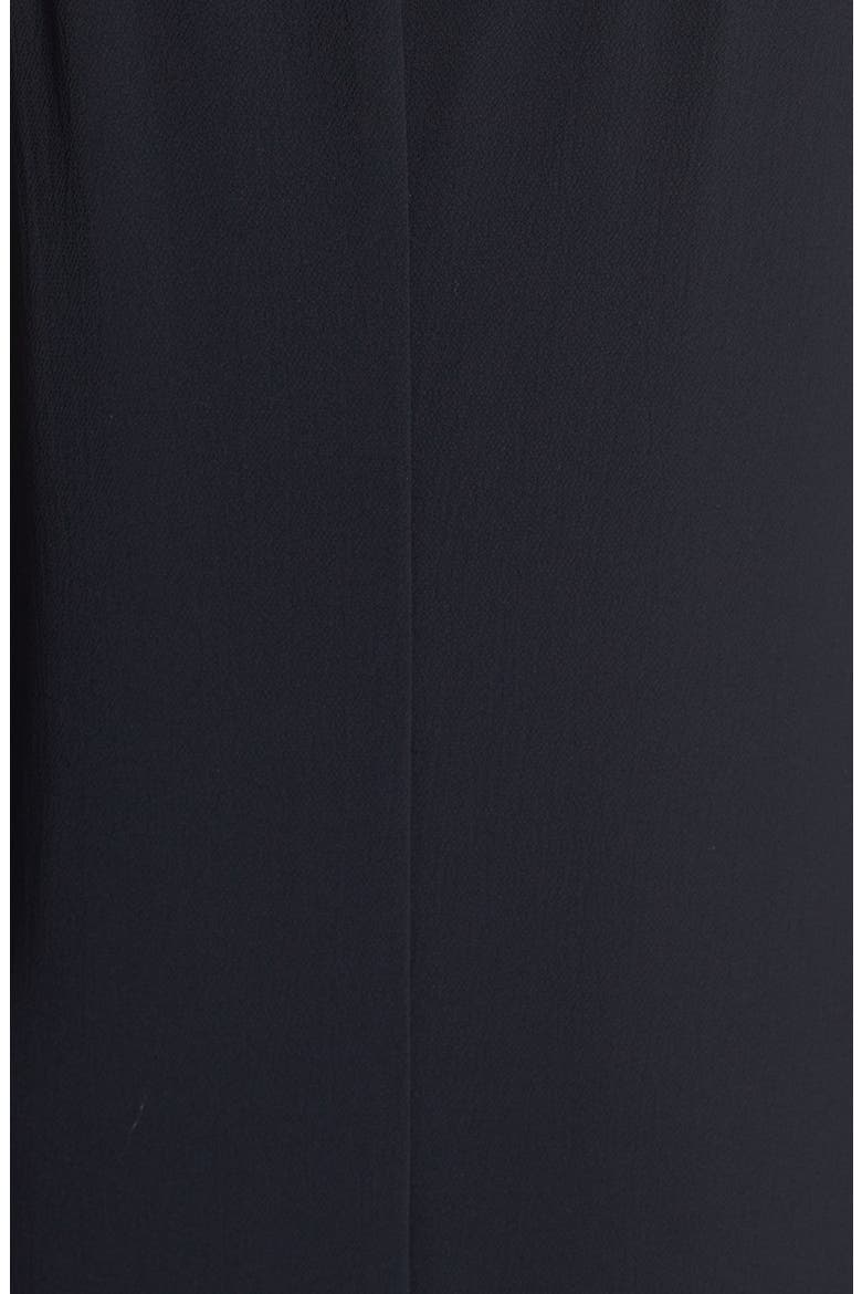 Front Slit Maxi Dress, Alternate, color, BLACK