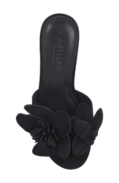 Zigi Artisan Autumn Block Heel Sandal In Black