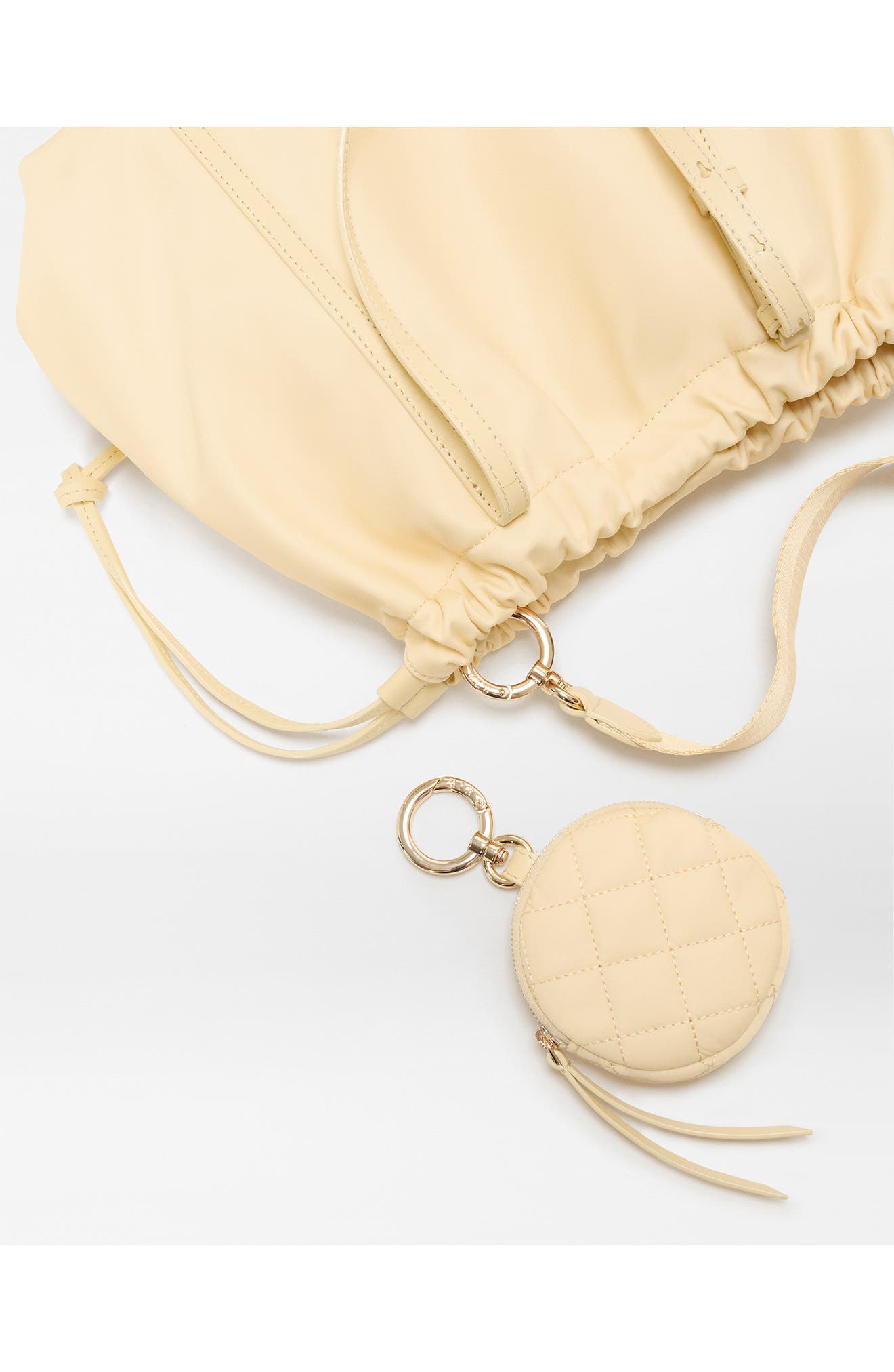 MZ Wallace Small Waverly Nylon Shoulder Bag, Alternate, color, Chamomile