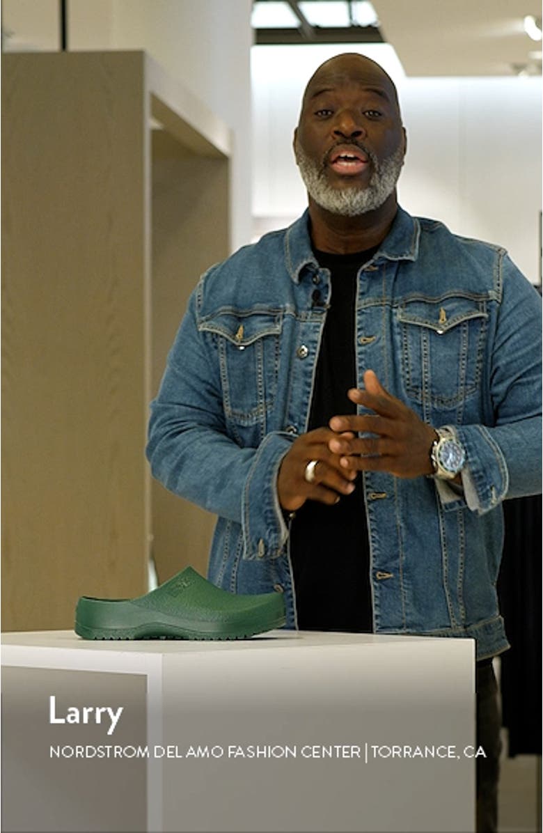 Super Birki Water Resistant Clog, sales video thumbnail