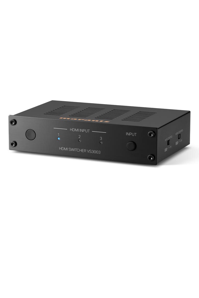 VS3003 3 In and 1 Out HDMI Switcher, Alternate, color, Black