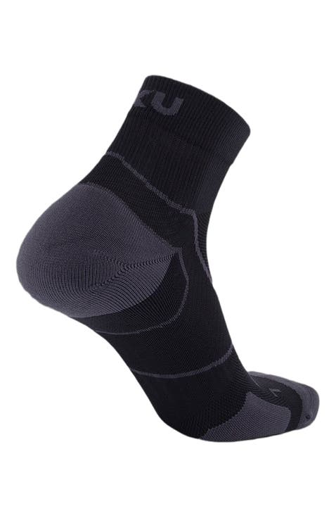 Vectr Cushion 1/4 Crew Socks